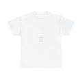 T-Shirt — Minimal Micro Logo White Tee