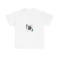 New Age Graphic Tee — Minimalist Retro Logo Shirt