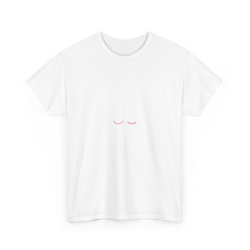 Minimal Pink Eyelashes Tee