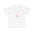 T-Shirt — Minimal "Je m'aime" Red Script Tee